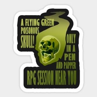 RPG SKULL Sticker